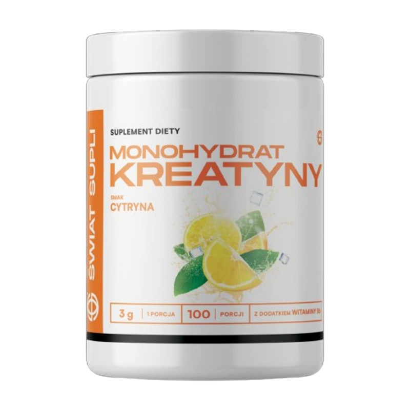Kreatyna Świat Supli Monohydrat Kreatyny 300g