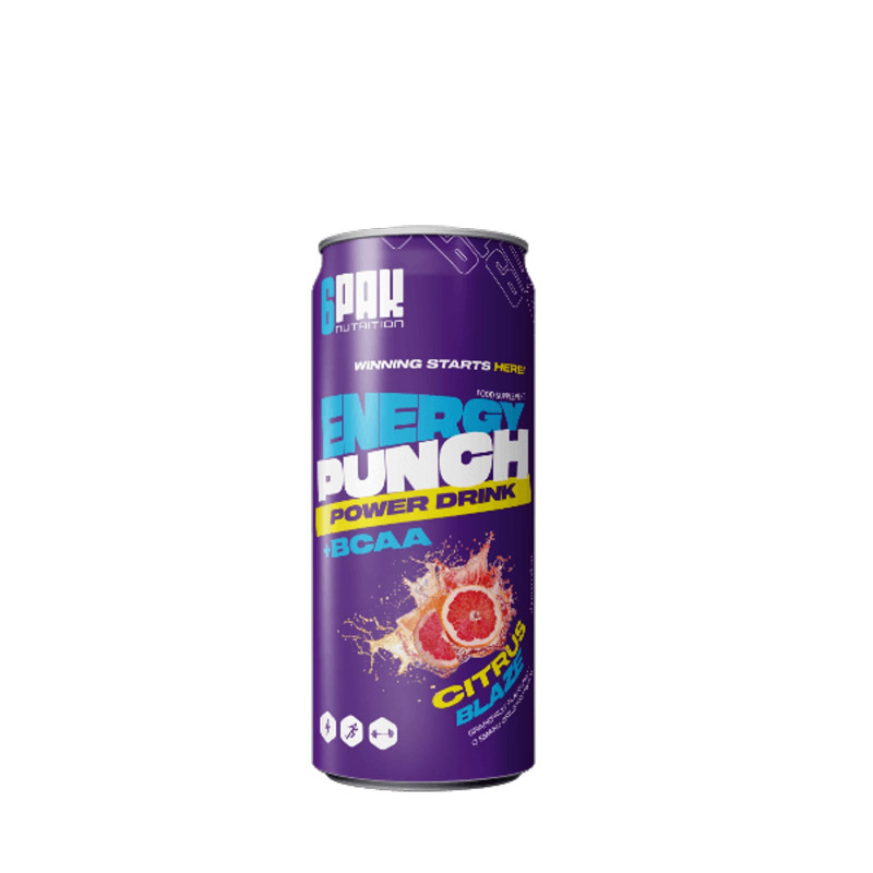 Napój Energetyczny Bez Cukru 6PAK Energy Punch 250ml