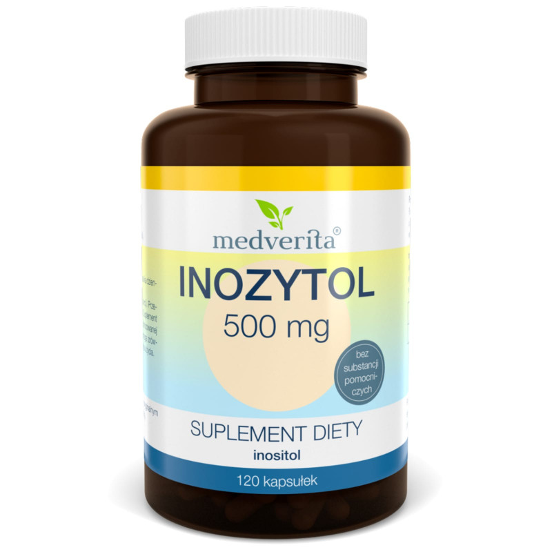 Witaminy Medverita Inozytol 500mg 120kaps