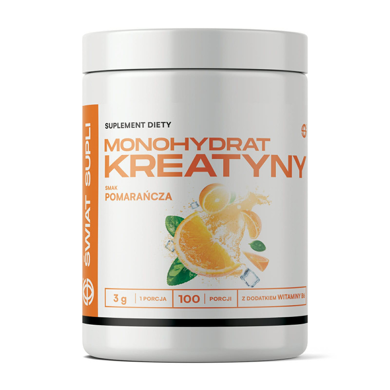 Kreatyna Świat Supli Monohydrat Kreatyny 300g