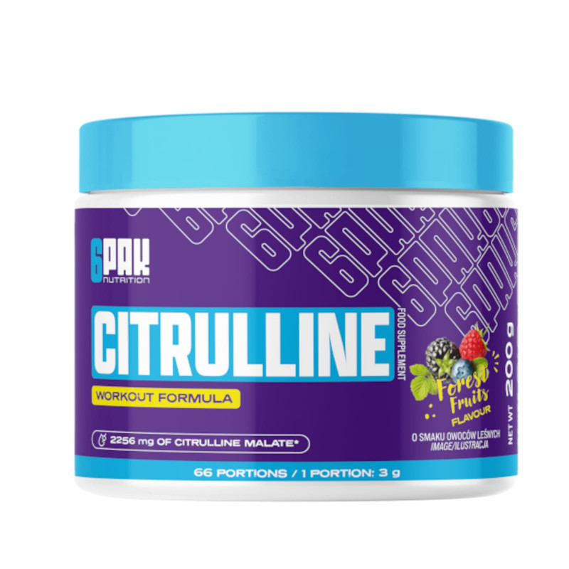 Suplement Pompujący Cytrulina 6PAK Citrulline 200g