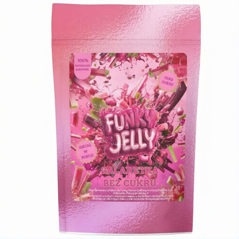 Żywność Dietetyczna Galaretka bez cukru Funky Flavors Jelly 21g