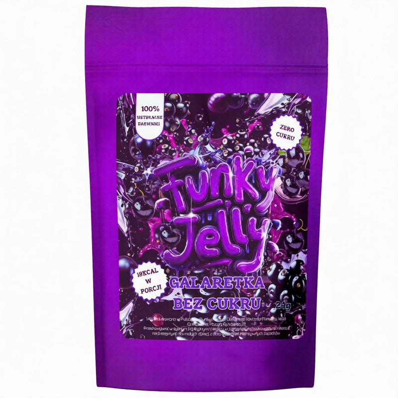 Żywność Dietetyczna Galaretka bez cukru Funky Flavors Jelly 21g