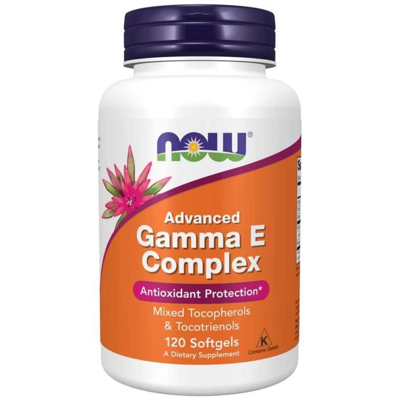 Wsparcie Odporności Now Foods Advanced Gamma E Complex 120softgels