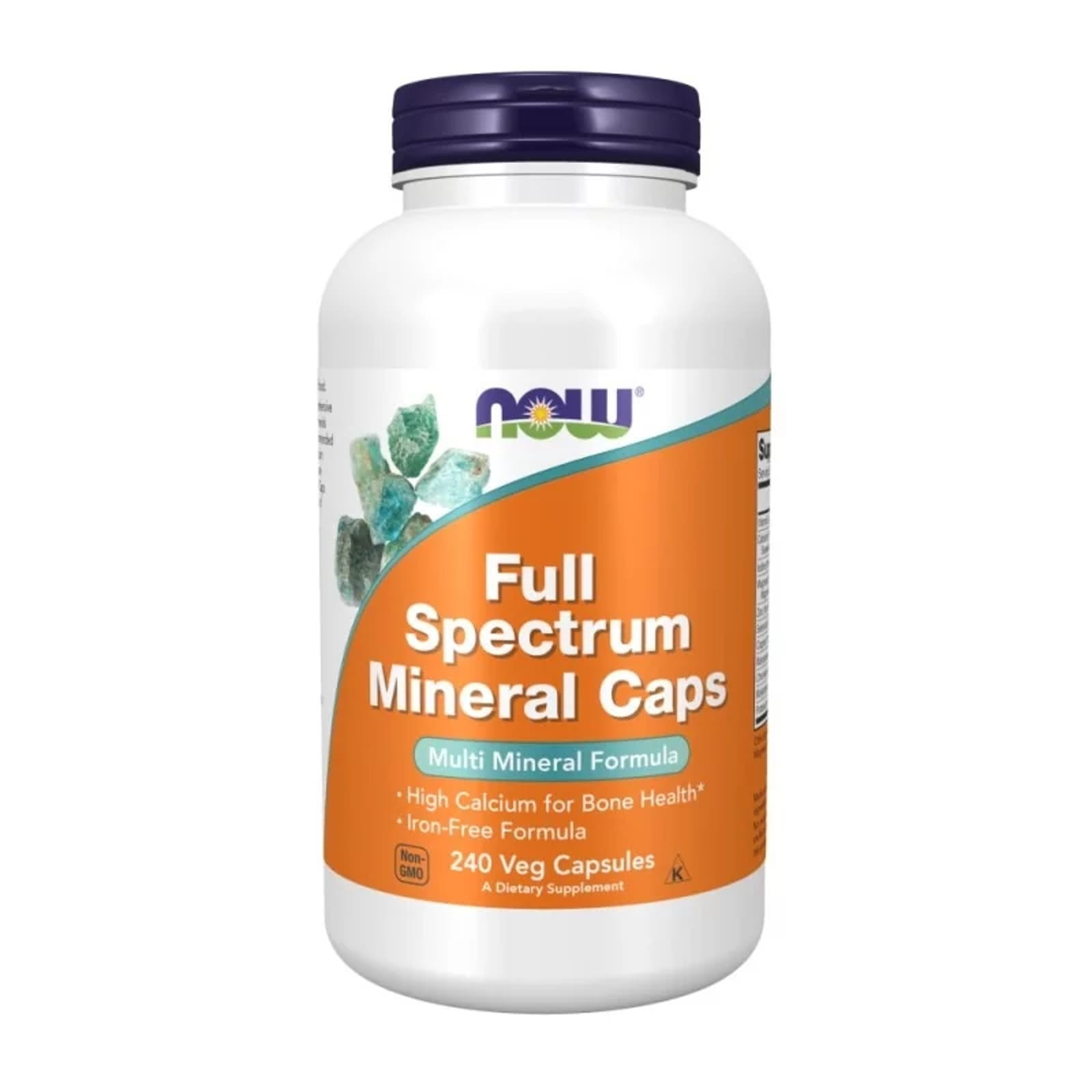 Witaminy i Minerały Now Foods Full Spectrum Minerals Iron Free 240caps
