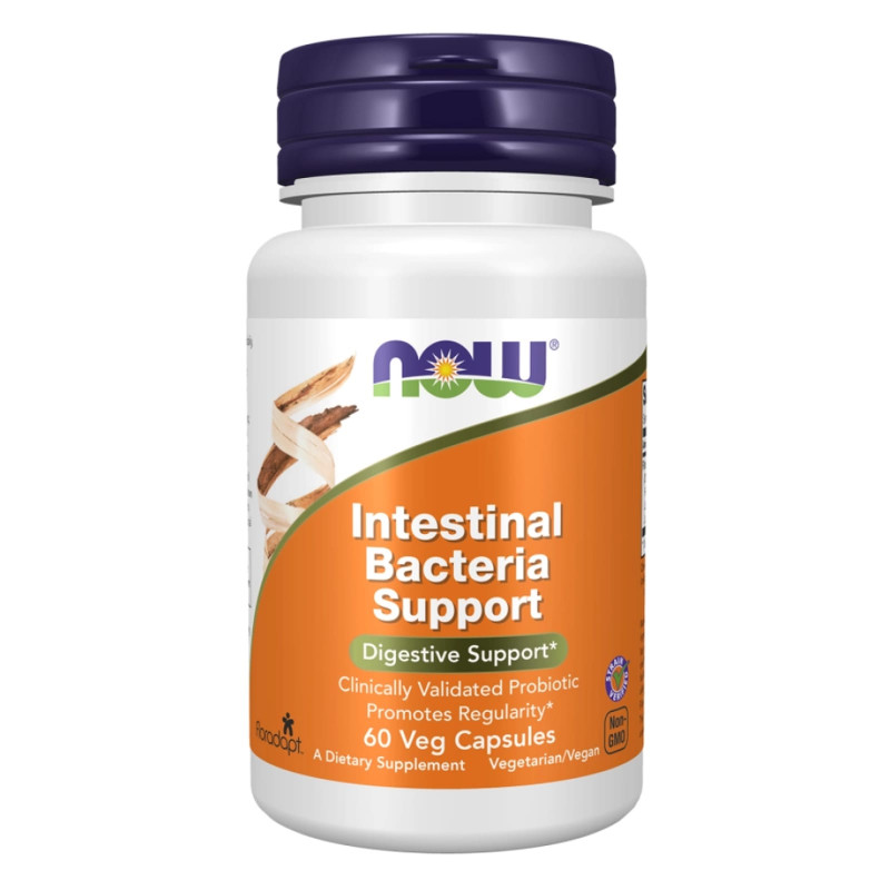 Prawidłowe Trawienie Now Foods Intestinal Bacteria Support 60vcap