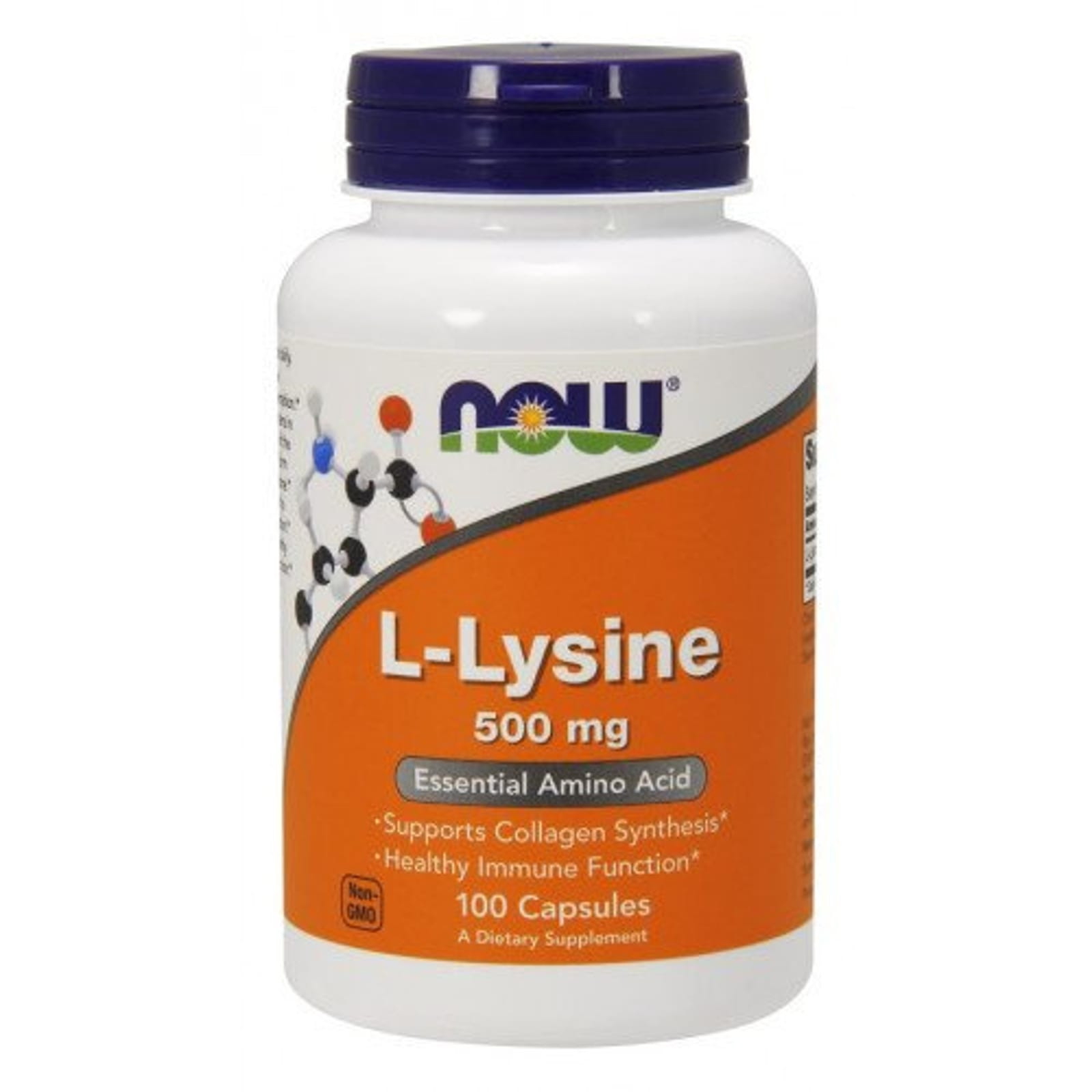 Regeneracja Stawów Now Foods L-Lysine 500mg 100vcap