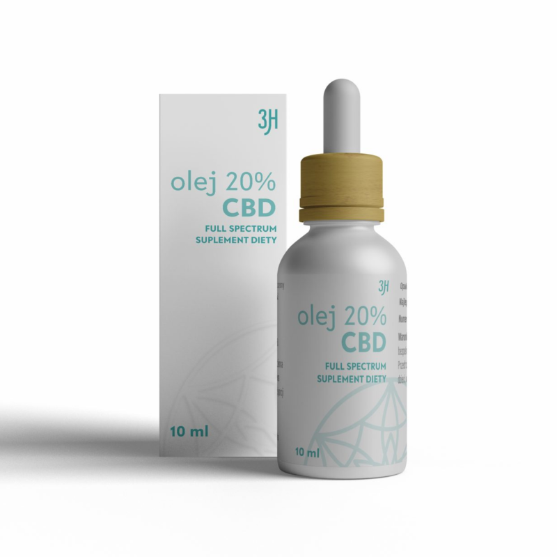 Olej Konopny 3H FS CBD 20% 10ml