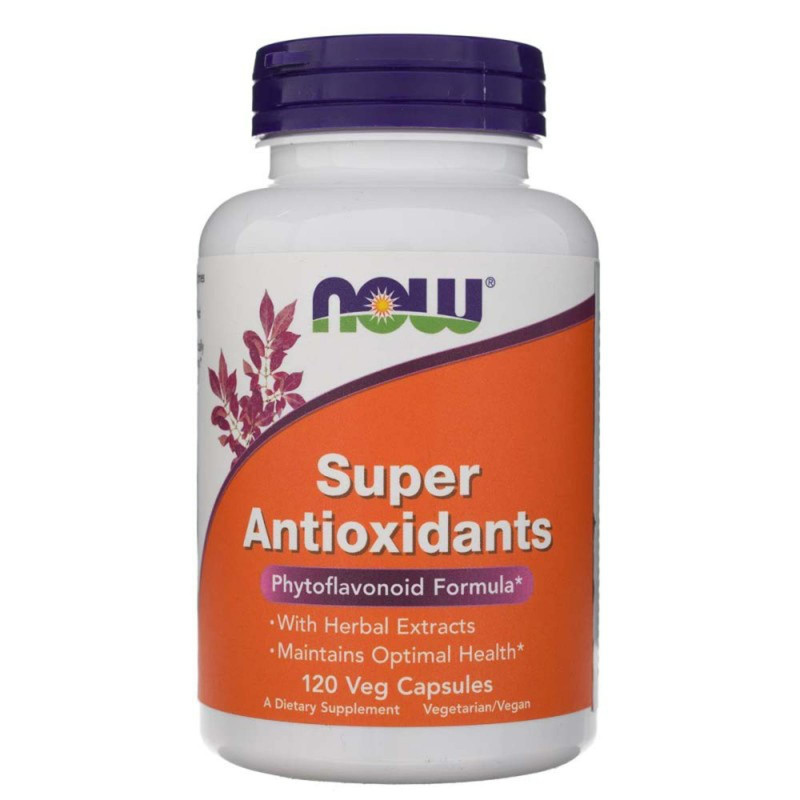Detoks i Antyoksydanty Now Foods Super Antioxidants 120vcap
