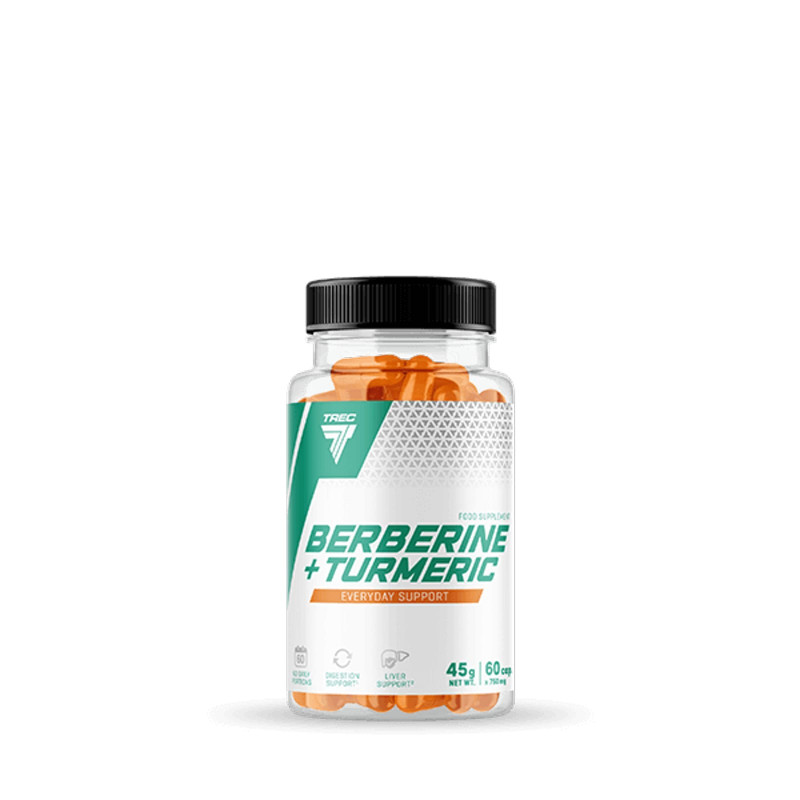 Prawidłowe Trawienie Trec Nutrition Berberine + Turmeric 60cap