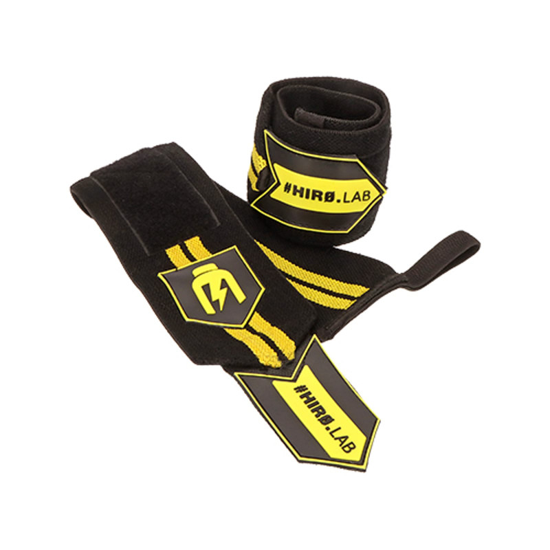 Akcesoria Usztywniacze Hiro Lab Wrist Wrap Rubber Logo