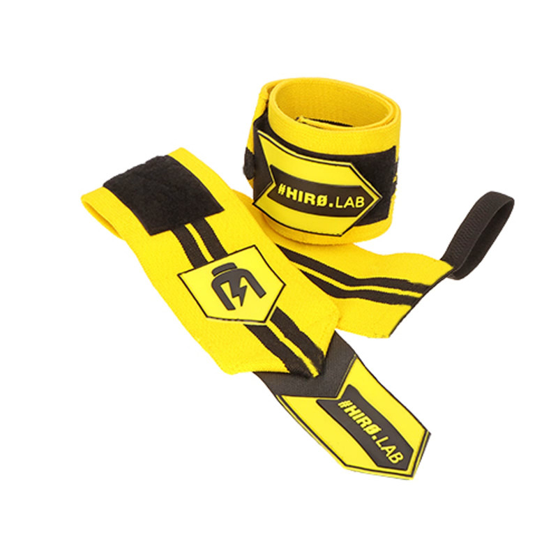 Akcesoria Usztywniacze Hiro Lab Wrist Wrap Rubber Logo