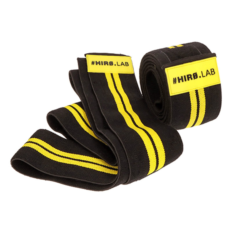 Hiro Lab Knee Wrap Rubber Logo New