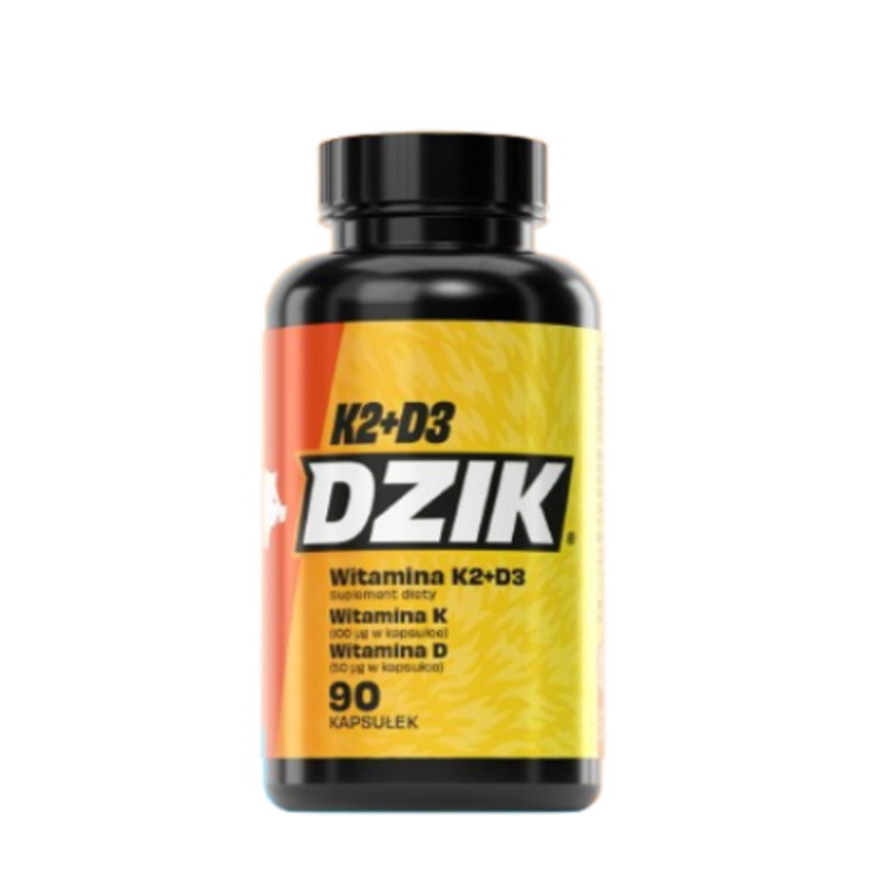 Witamina D3 + K2 WK Dzik Witamina D3K2 90 kaps