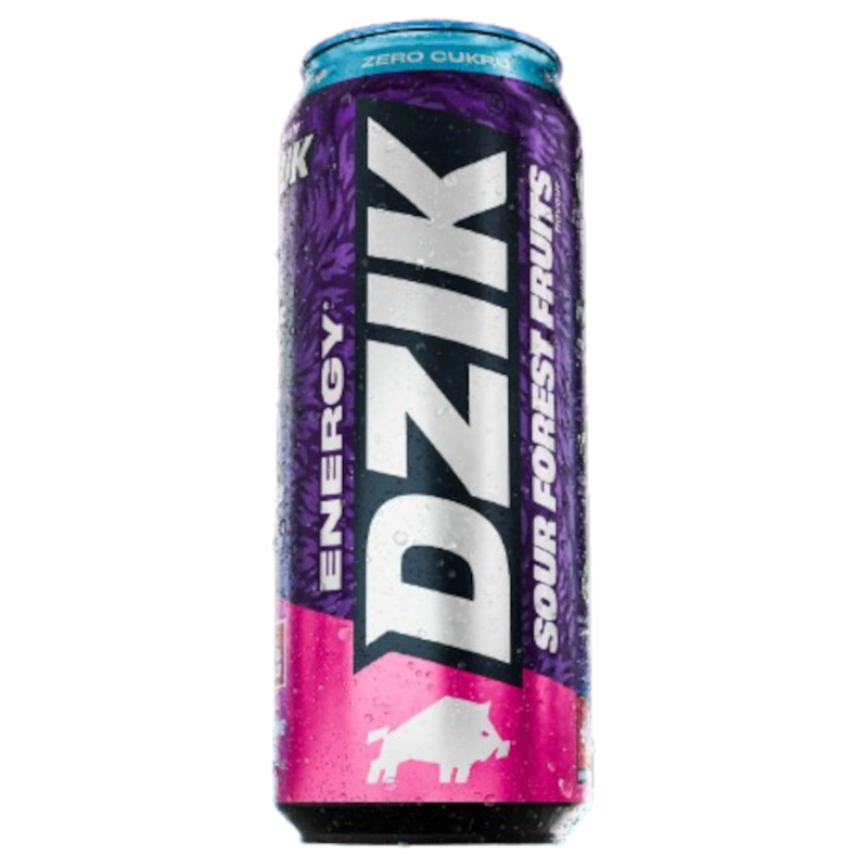 Napój Energetyczny Bez Cukru Warszawski Koks Dzik Energy Drink Zero 500ml