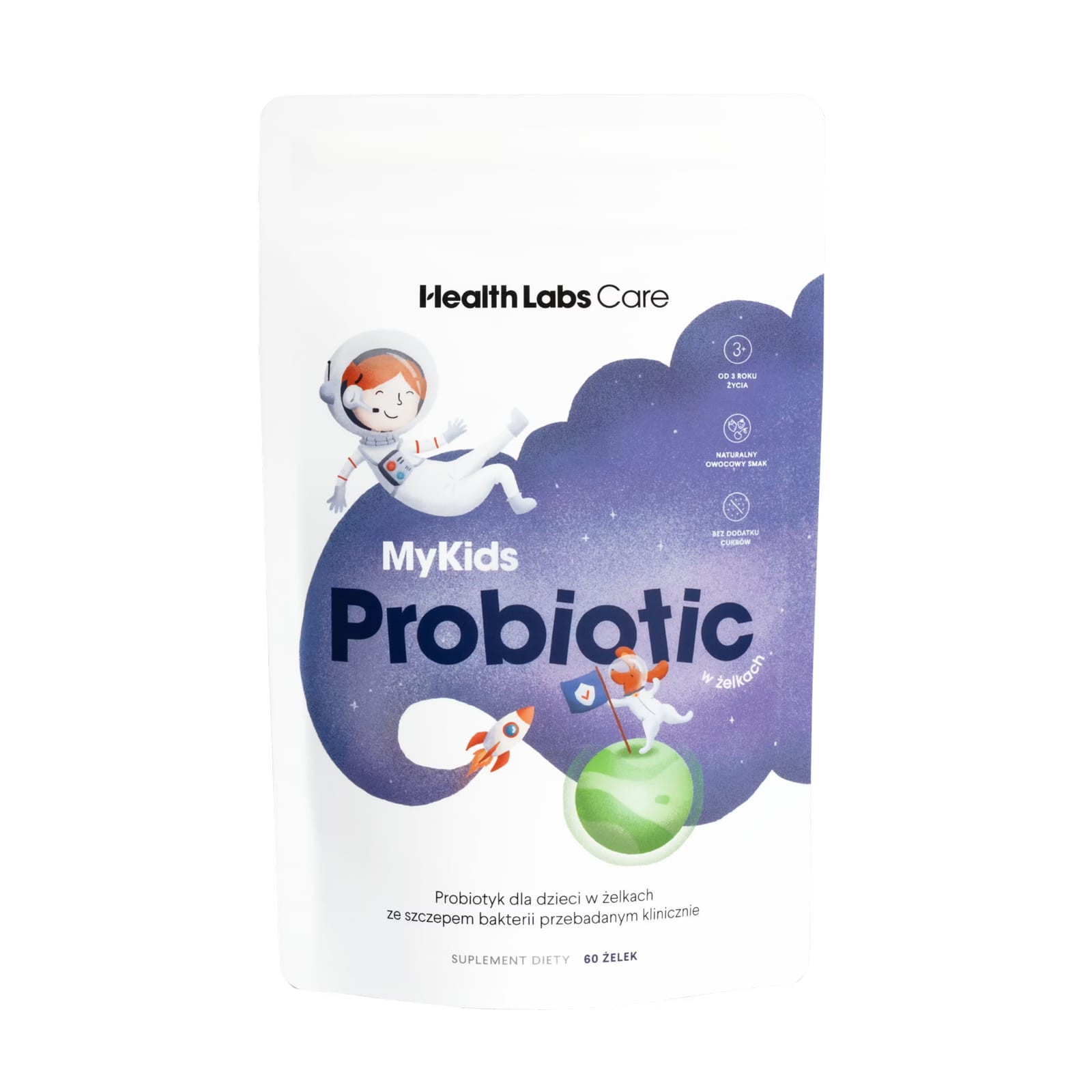 Probiotyk dla Dzieci Health Labs MyKids Probiotic 60 Żel