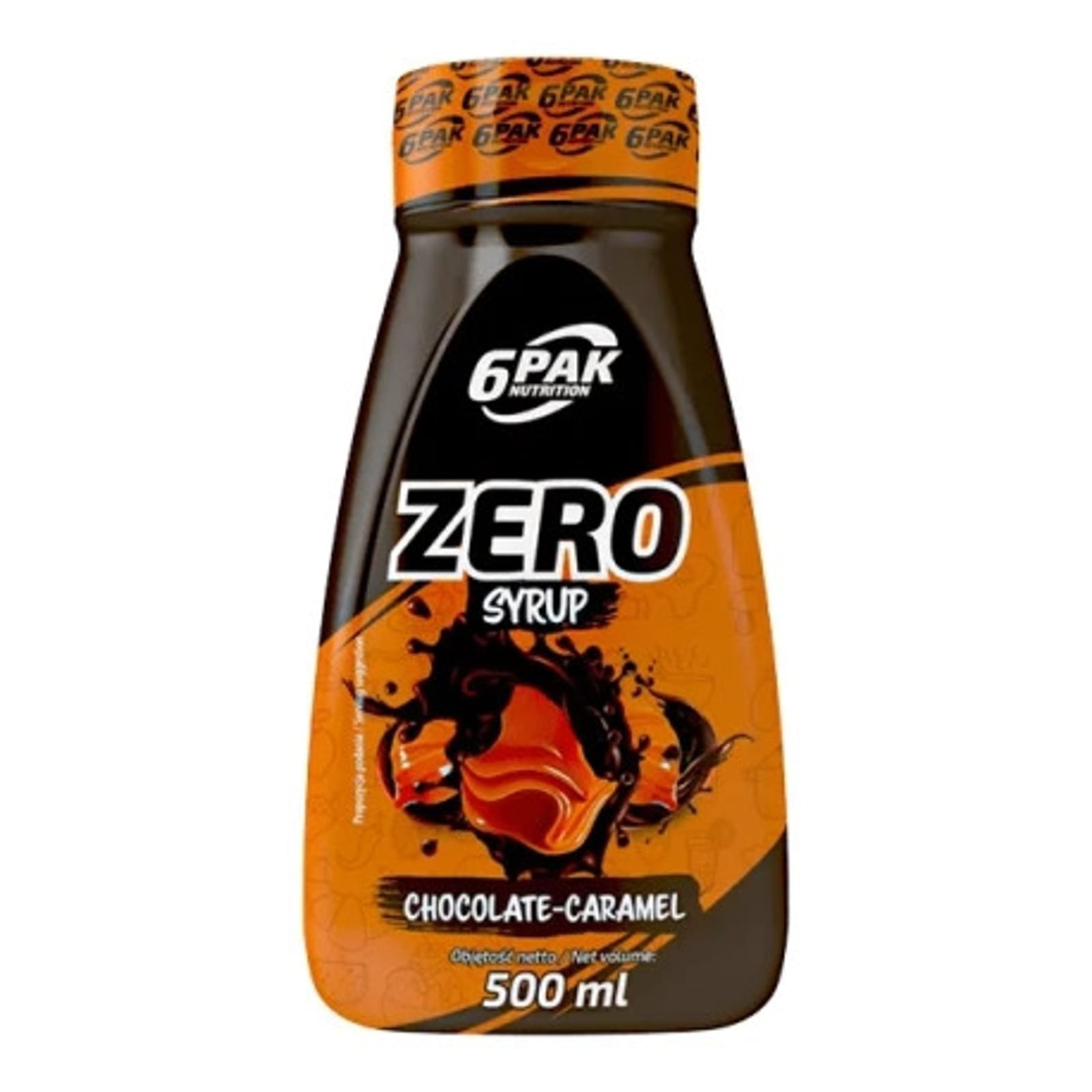 Sos bez kalorii Słodki 6PAK Sauce 500ml Czekoladowo-Karmelowy