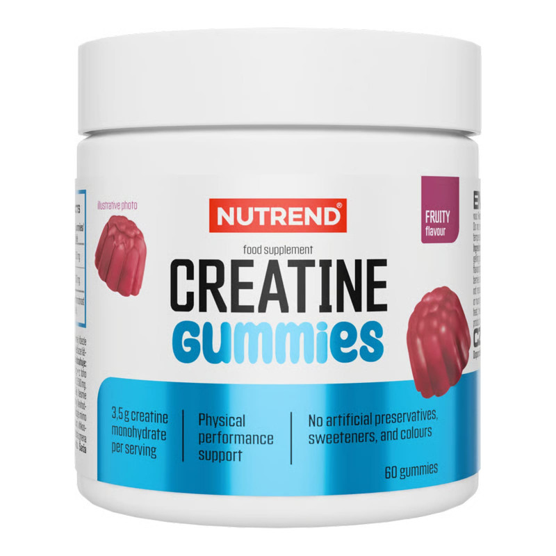 Monohydrat Kreatyny Żelki Nutrend Creatine Gummies 60żel Fruity