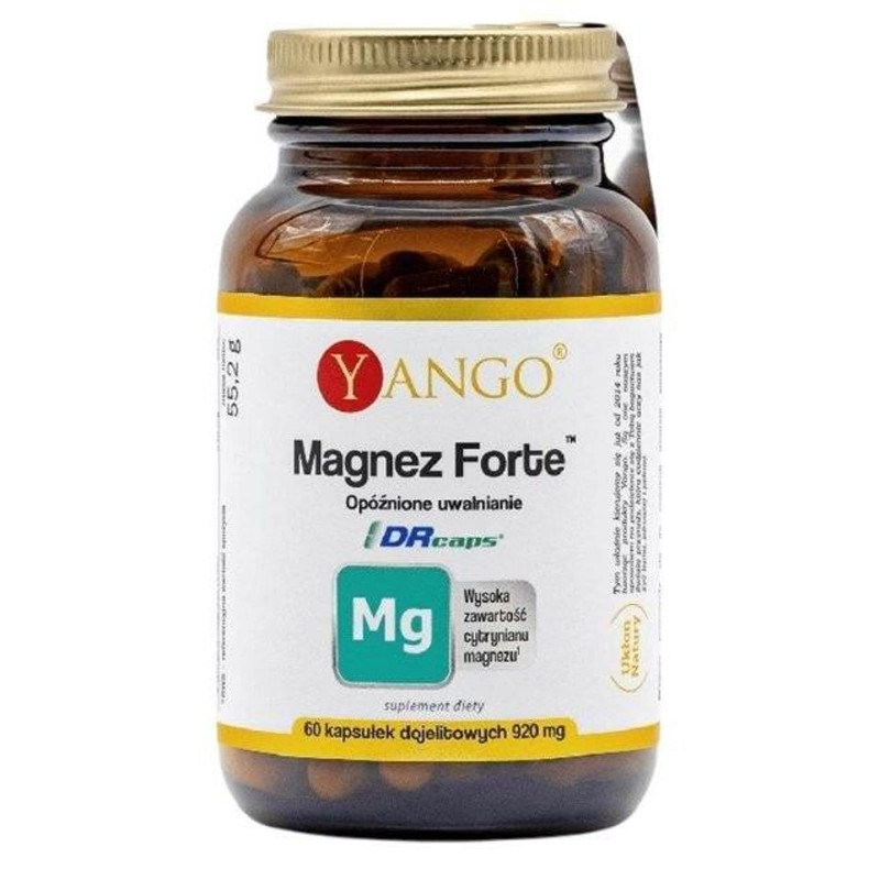 Minerały Yango Magnez Forte 60kap