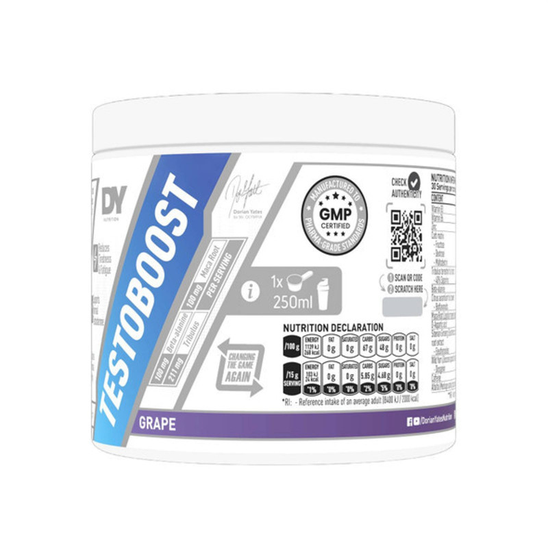 Booster Testosteronu Dorian Yates Metabolic Testoboost 270g