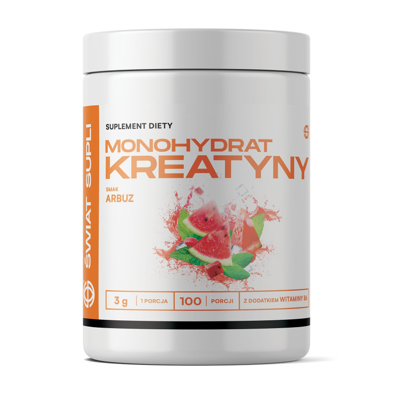 Kreatyna Świat Supli Monohydrat Kreatyny 300g