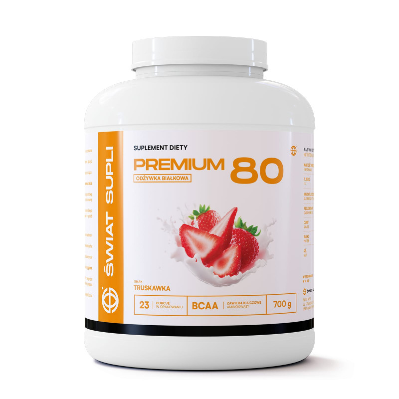 Odżywka Białkowa Koncentrat Świat Supli WPC Premium 80 700g
