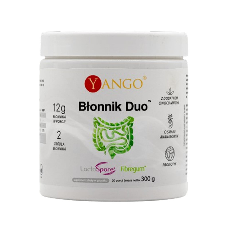 Prawidłowe Trawienie Błonnik Yango Błonnik Duo 300g