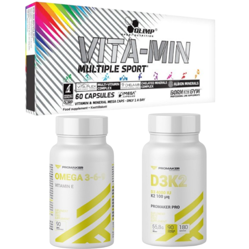 Zestaw Promaker MULTIVITAMINA PRO + OMEGA