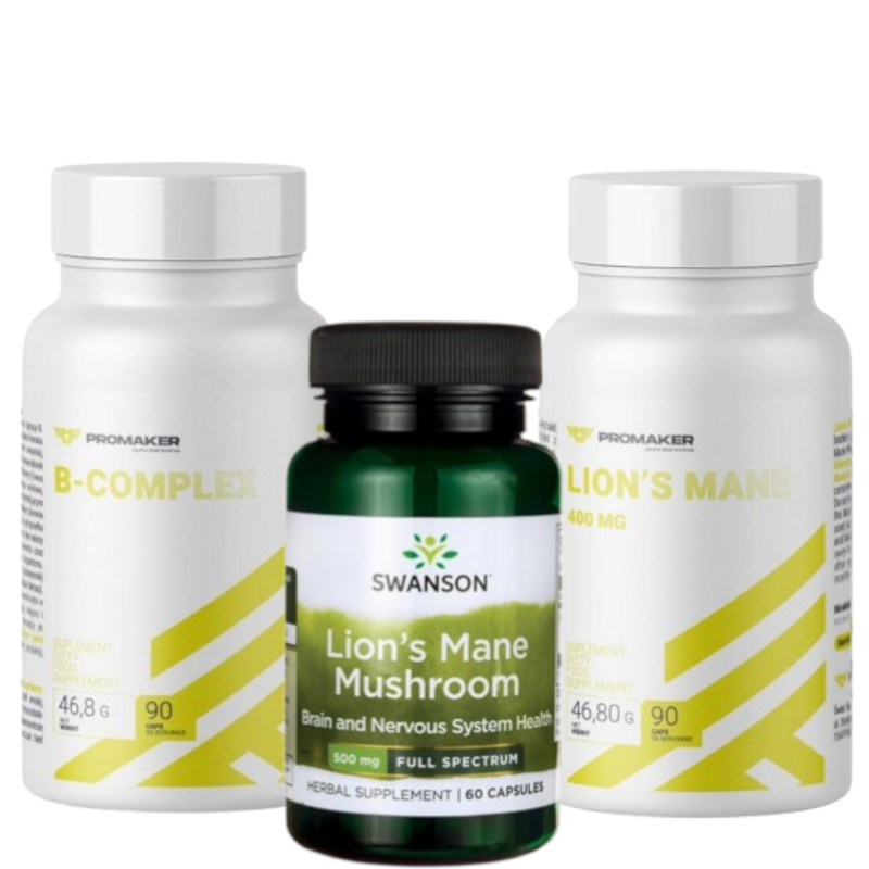 Zestaw Promaker LION'S MANE NOOTROPIC STACK