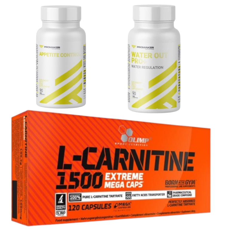 Zestaw Promaker SPALACZ + L-KARNITYNA + APPETITE CONTROL