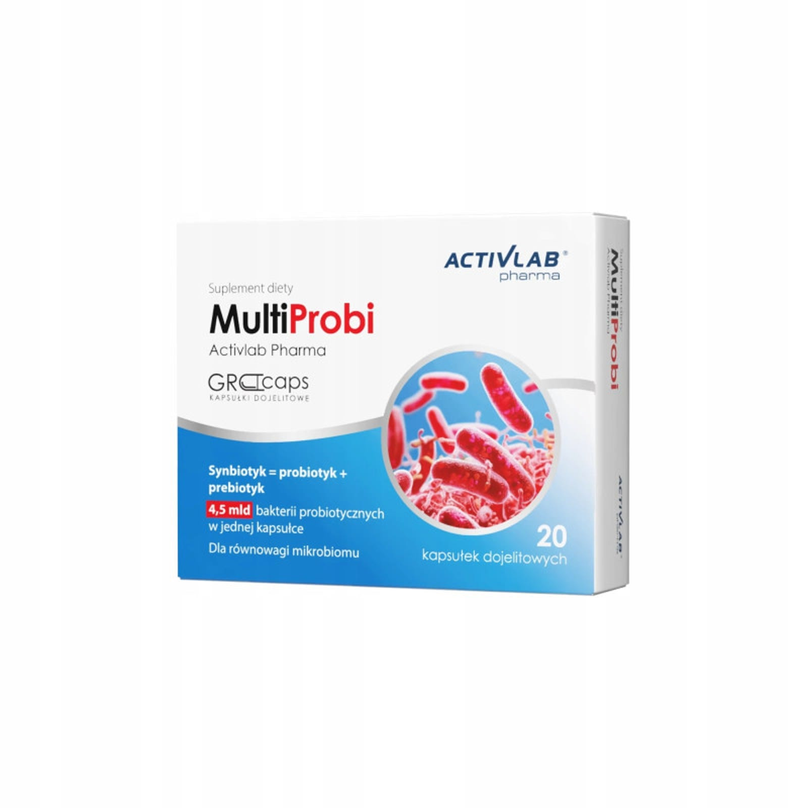 Probiotyk Activlab MultiProbi Pharma kartonik 20kap