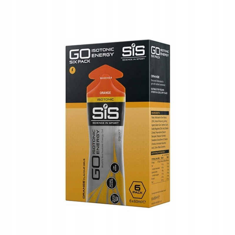 Żel Science N Sport Żel Go Isotonic 6x60ml
