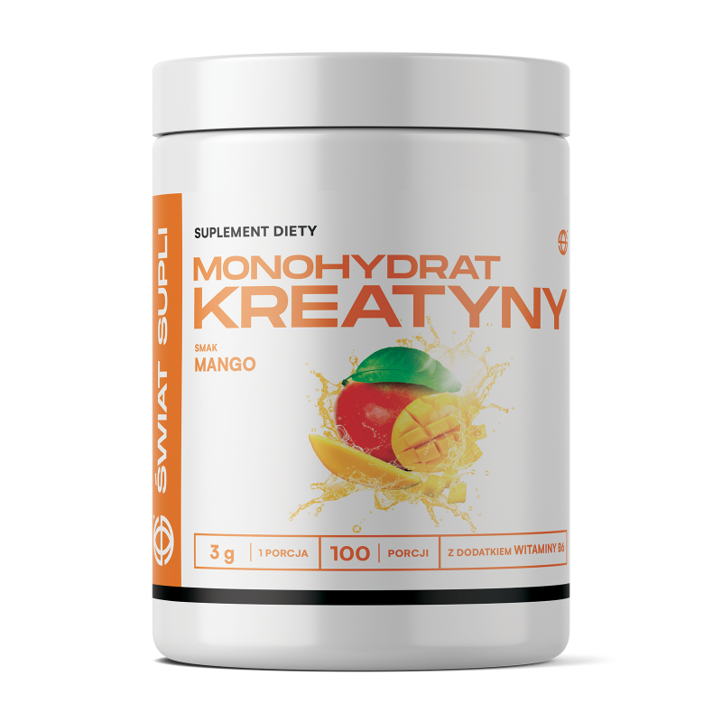 Kreatyna Świat Supli Monohydrat Kreatyny 300g
