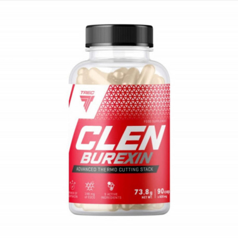Odchudzanie Spalacz Tłuszczu Trec Nutrition Clenburexin 90kaps
