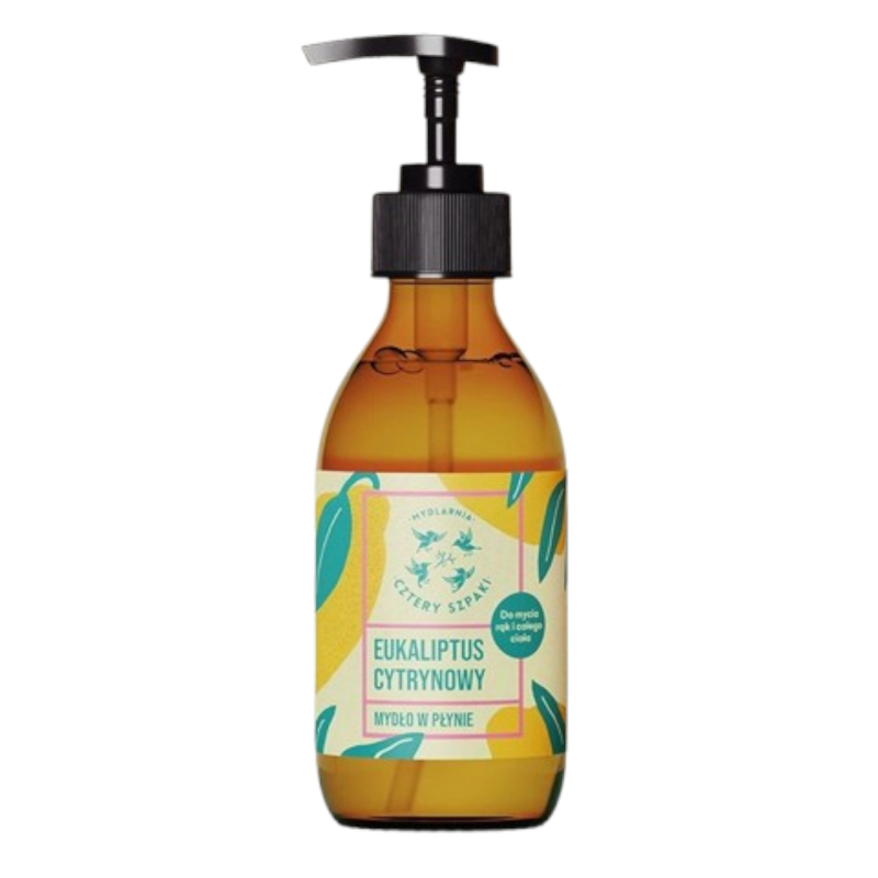 Kosmetyki 4 Szpaki Eukaliptus cytrynowy mydło w płynie 300ml