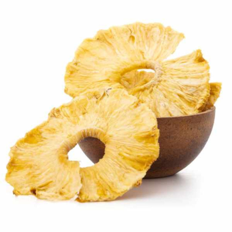 Zdrowa Żywność Targroch Ananas suszony krążek - bez cukru 1kg