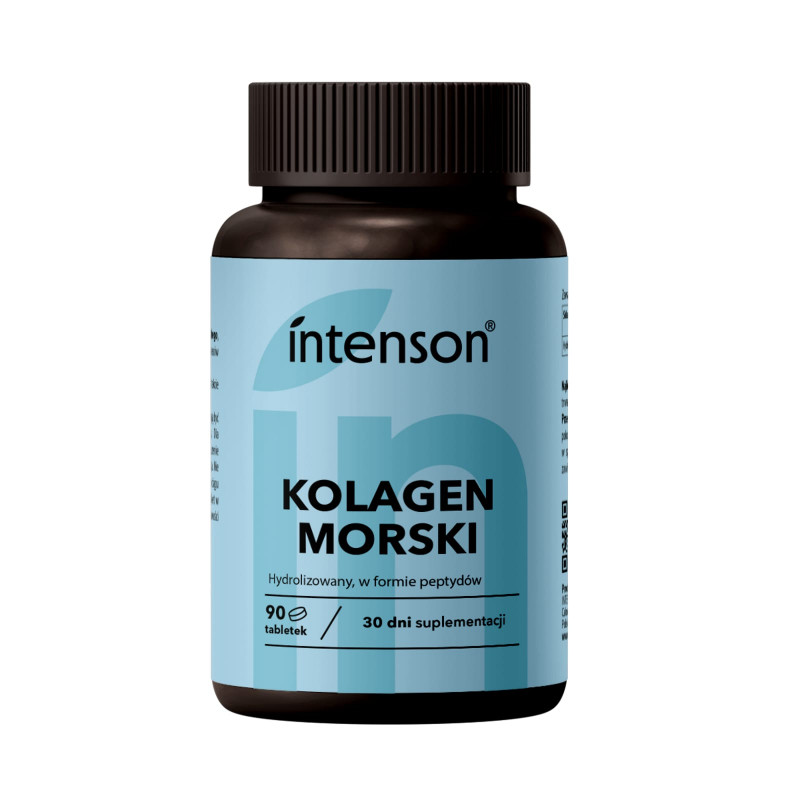 Wsparcie Włosów, Skóry, Paznokci Kolagen Intenson Kolagen 90tab
