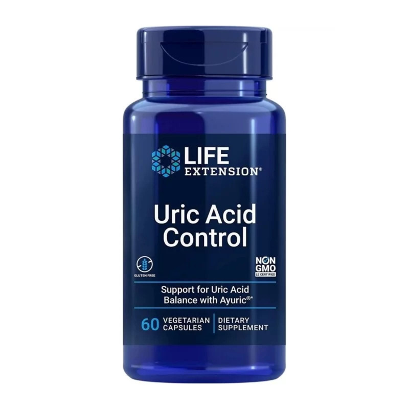 Układ Moczowy Life Extension Uric Acid Control 60vcaps
