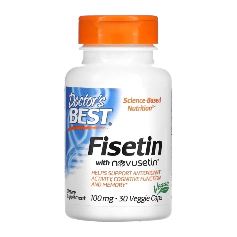 Antyoksydanty Doctor's Best Fisetin 100mg 30vcap