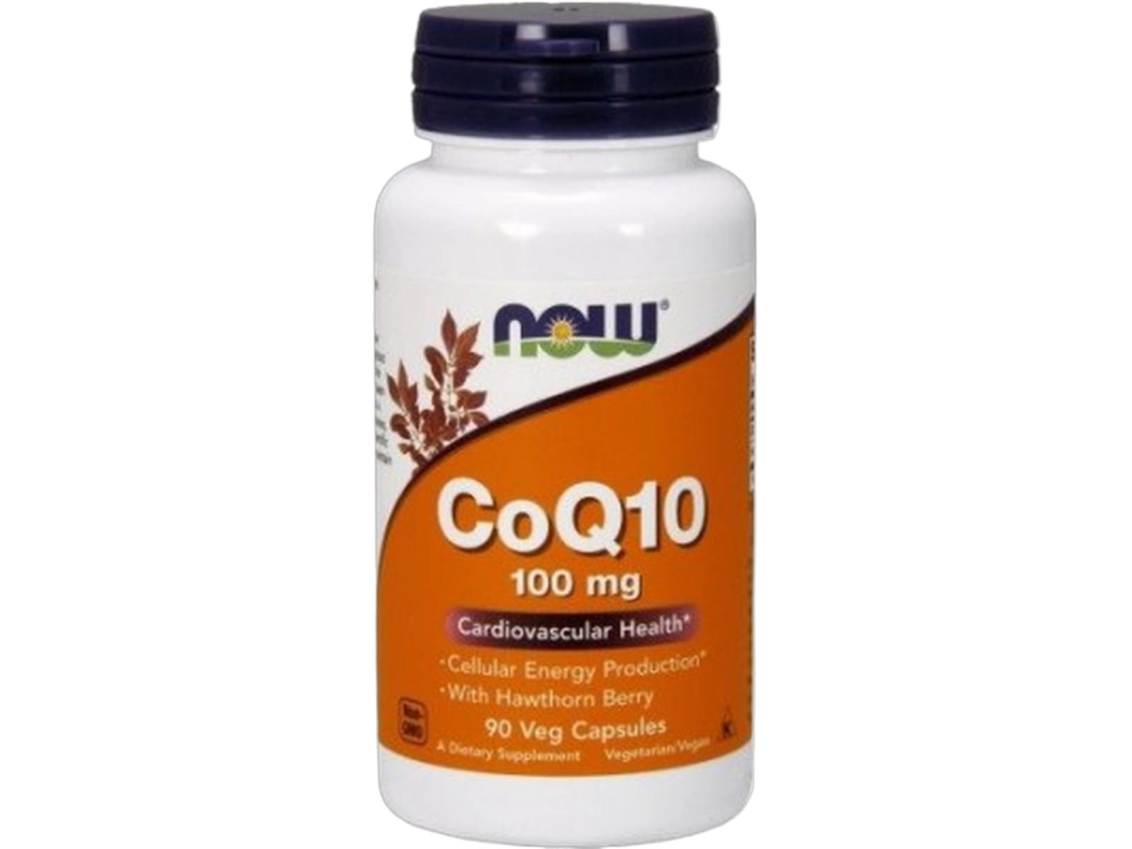 Serce i Układ Krążenia Now Foods Coq10 100mg With Hawthorn Berry 90vcaps