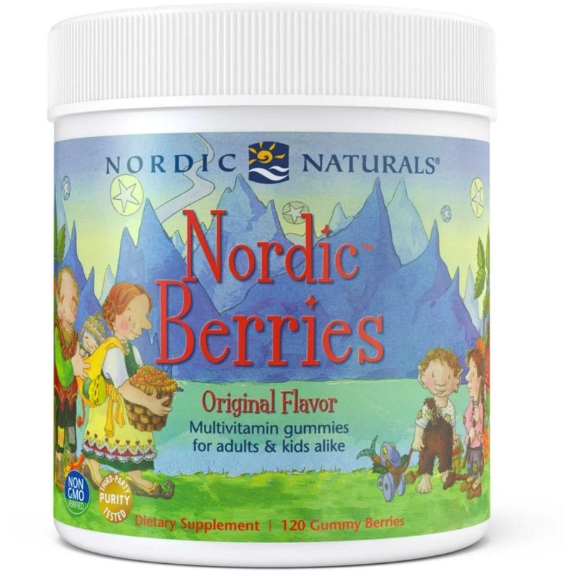 Witaminy Nordic Naturals Berries Multivitamin 120gummies