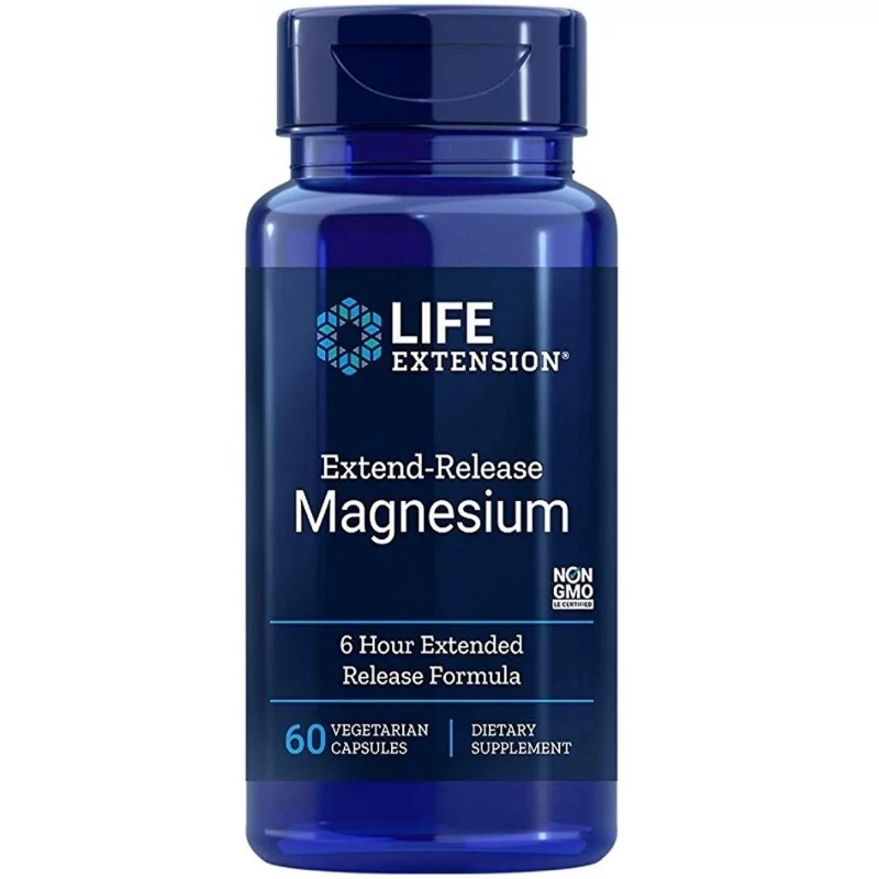 Magnez Life Extension Extend Release Magnesium 60vcap