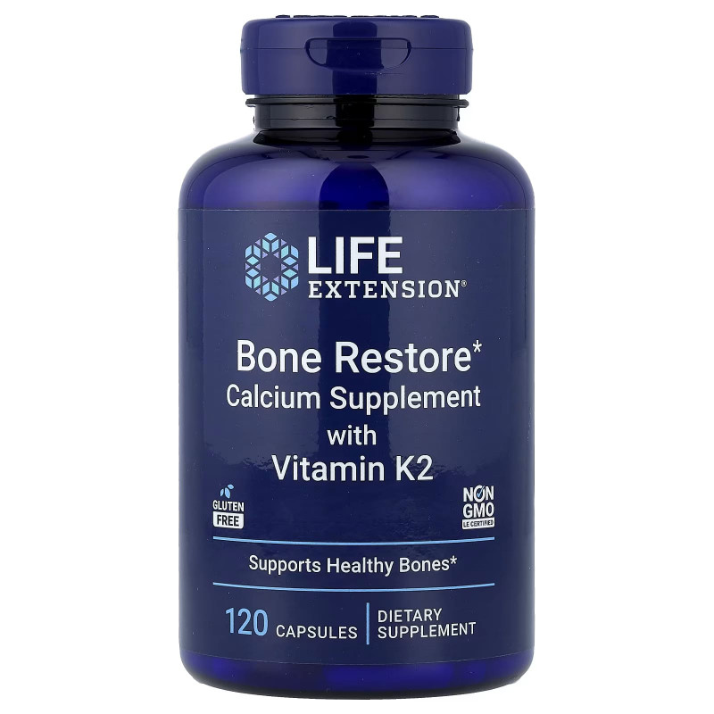 Regeneracja Stawów Life Extension Bone Restore With VIT K2 120CAP