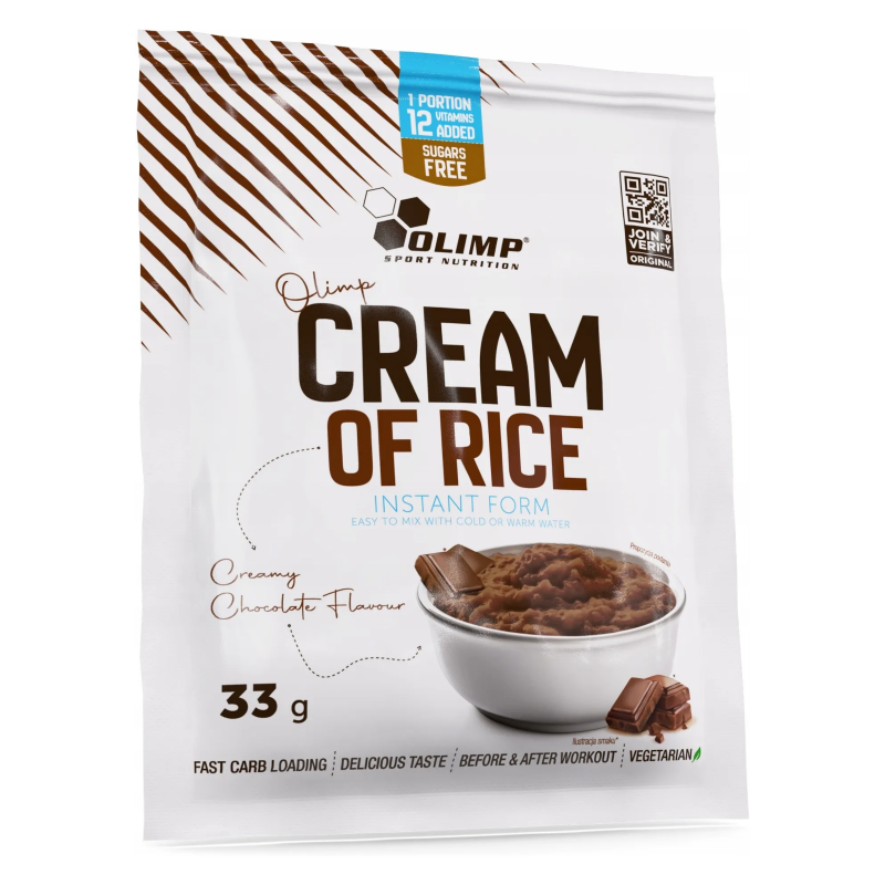 Zdrowa Żywność Kleik Ryżowy Olimp Nutrition Cream of Rice 33g