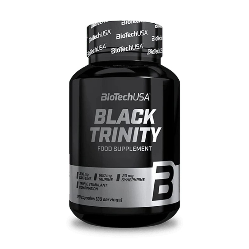 Suplement Energetyczny BioTechUSA Black Trinity 120 caps
