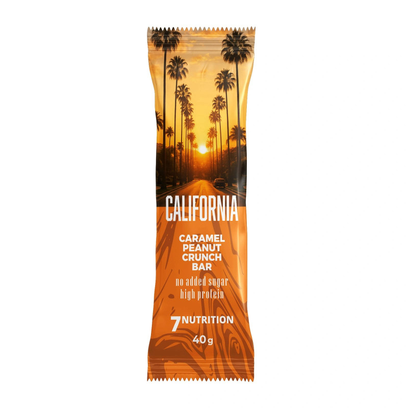 Baton Proteinowy 7Nutrition Bar Califiornia 40g Caramel Peanut