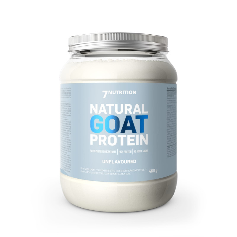 Odżywka Białkowa Koncentrat 7Nutrition Natural GOAT Protein 480g