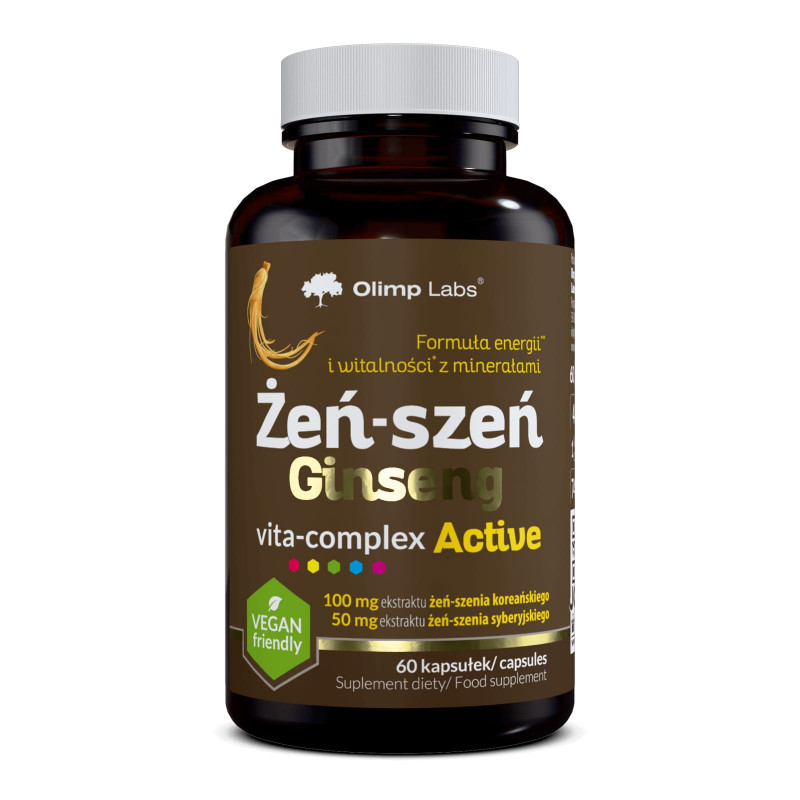 Adaptogeny Olimp Labs Żeń-szeń vita-complex Active 60 kaps