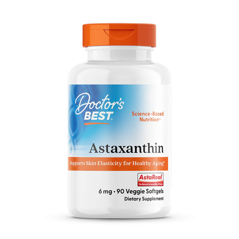 Detoks i Antyoksydanty Doctor's Best Astaxanthin 6mg 90vsofgels