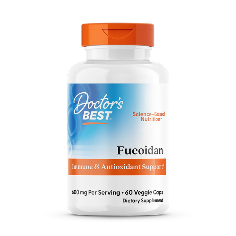 Odporność Doctor's Best Fucoidan 600mg 60vcap